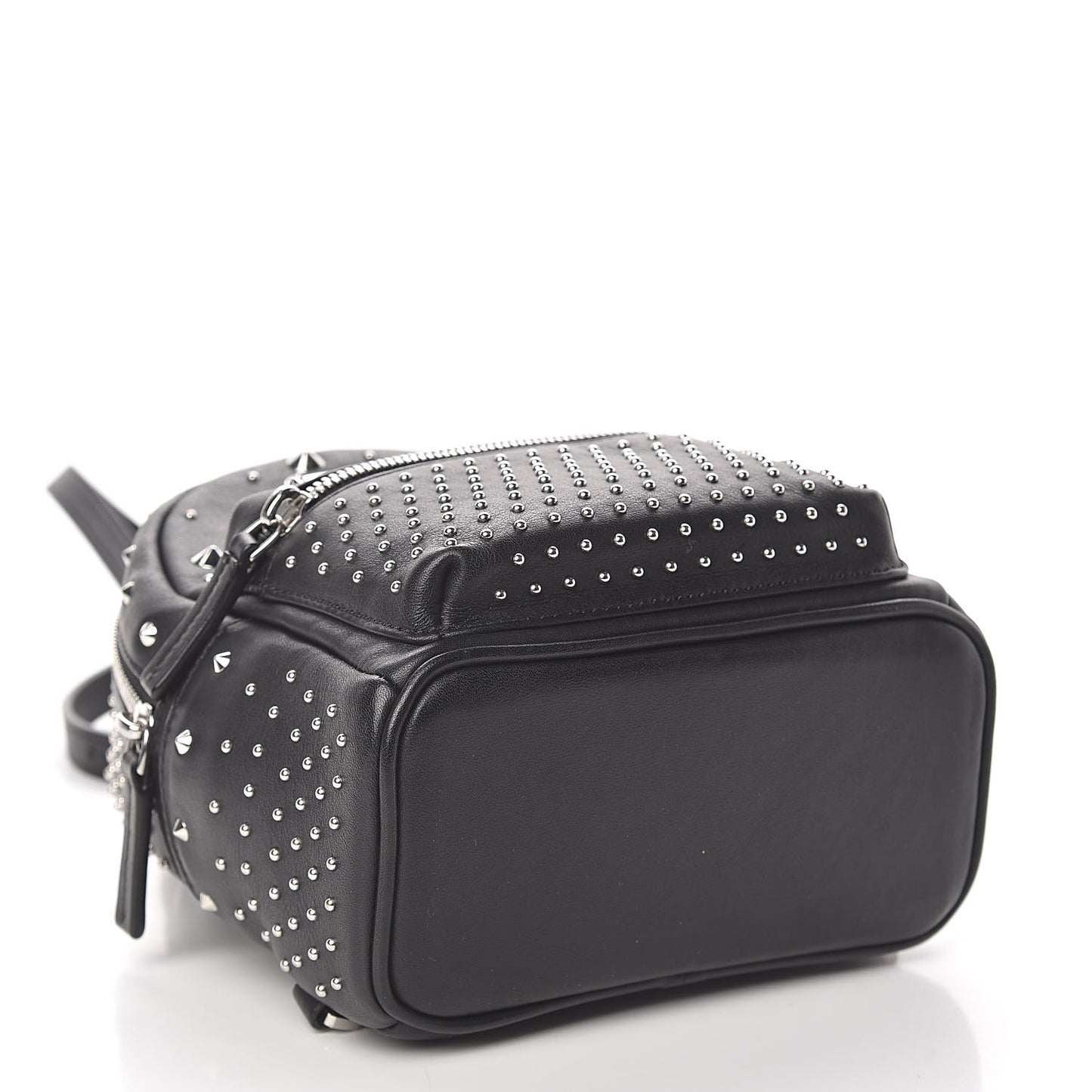 Calfskin Stud X-Mini Stark Bebe Boo Backpack Black