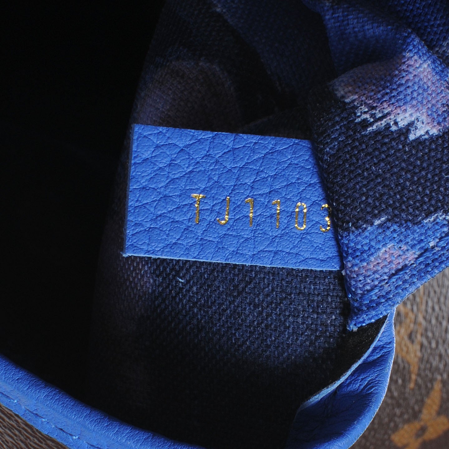 Monogram Articles de Voyage Ikat Neverfull GM Grand Blue