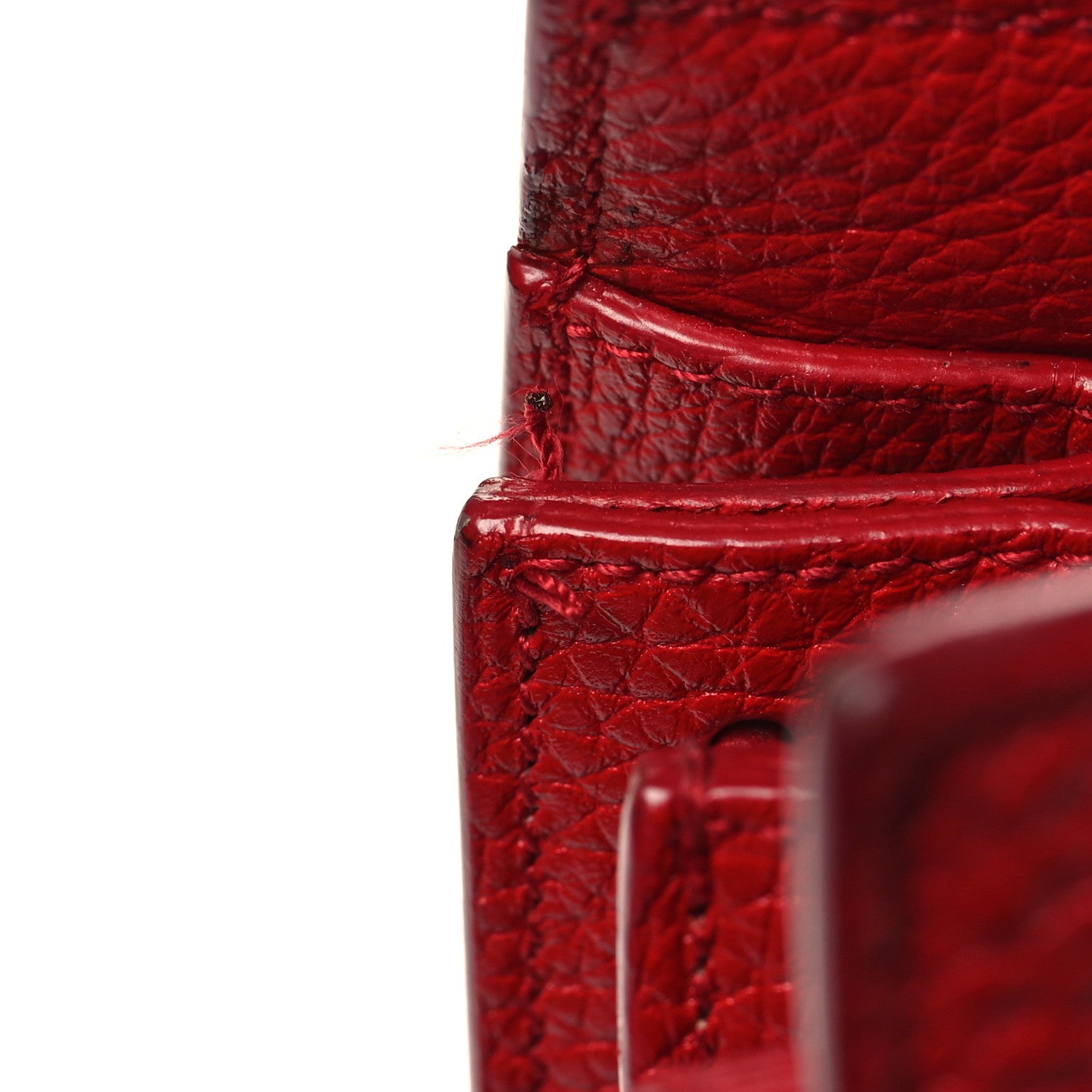 Saint Laurent Grained Calfskin Small Sac De Jour Lipstick Red 18 of 25