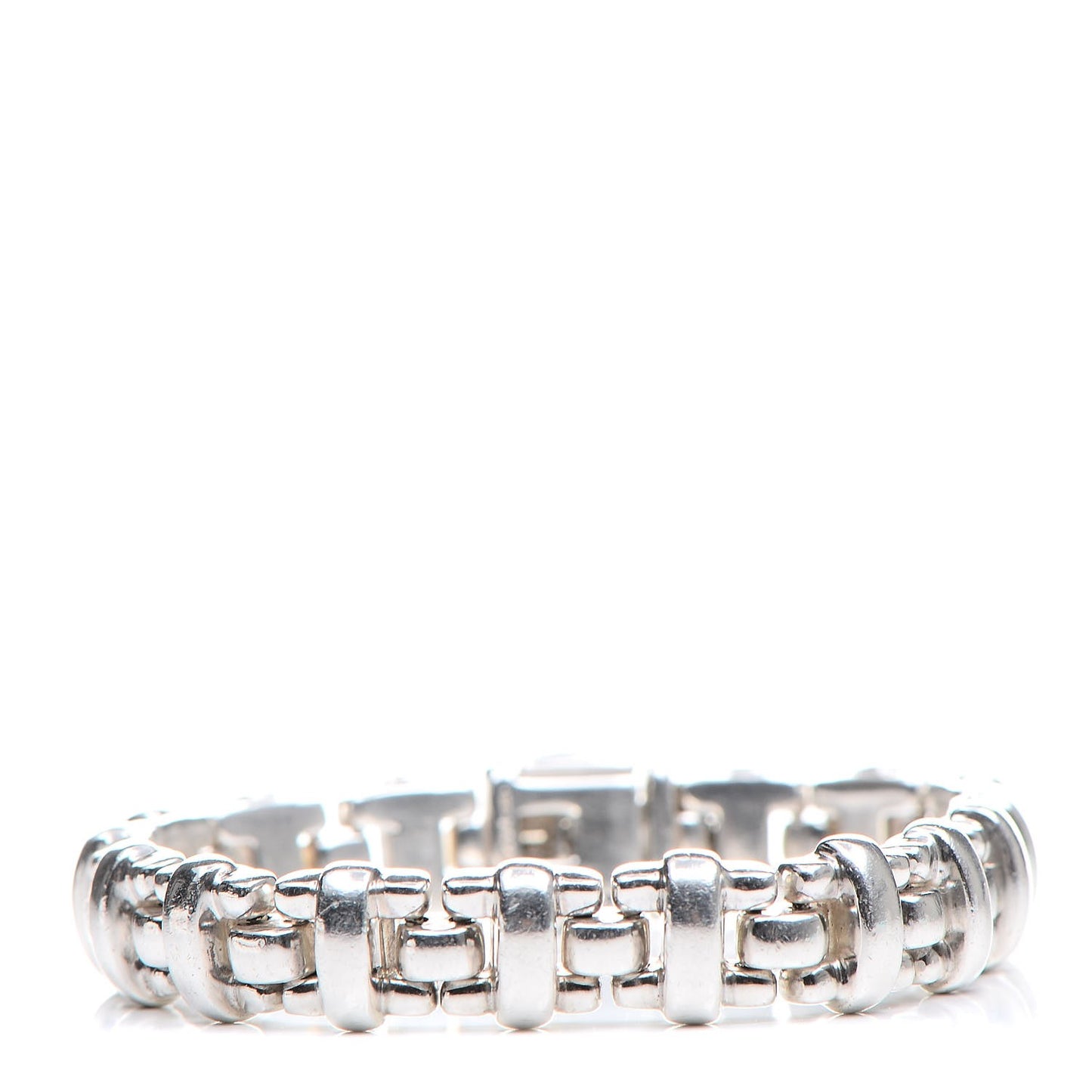 Sterling Silver Basket Weave Bracelet