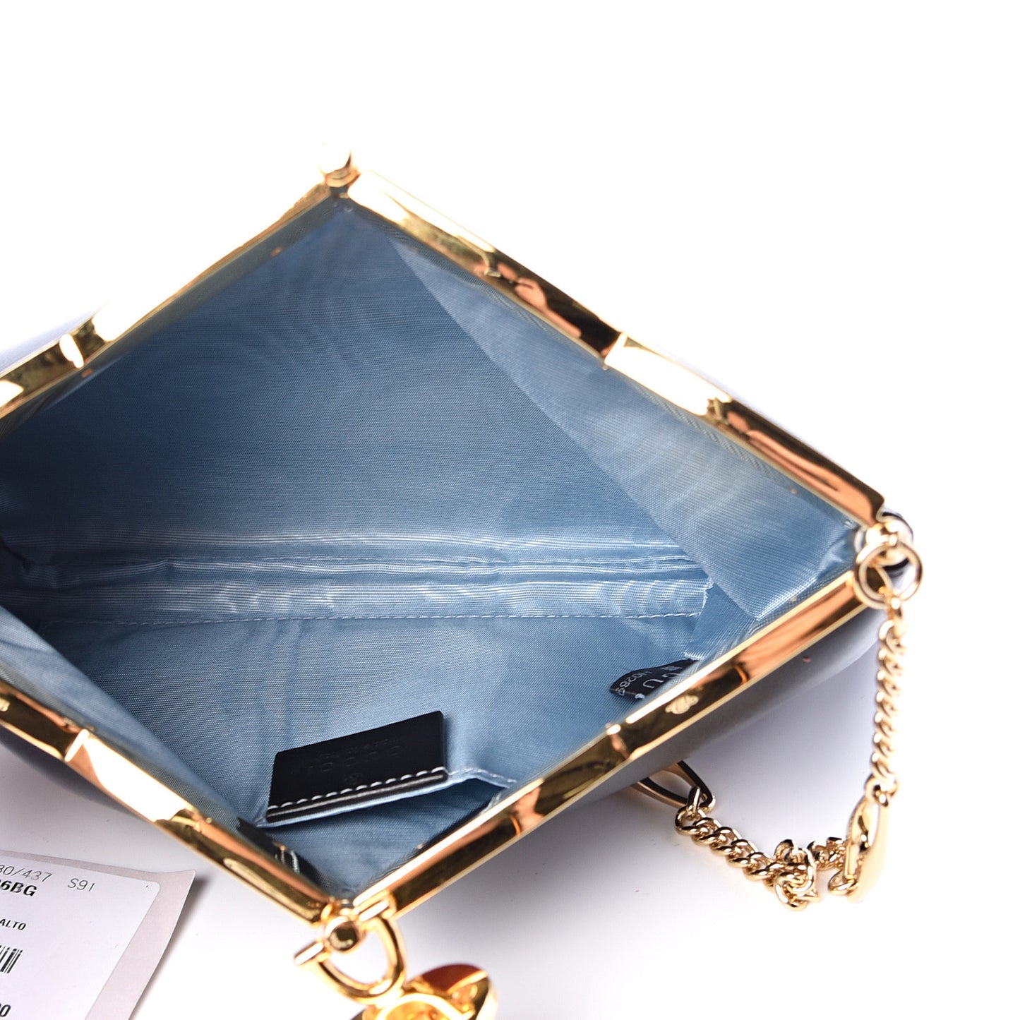 Palm Lux Broadway Evening Clutch Bag Black