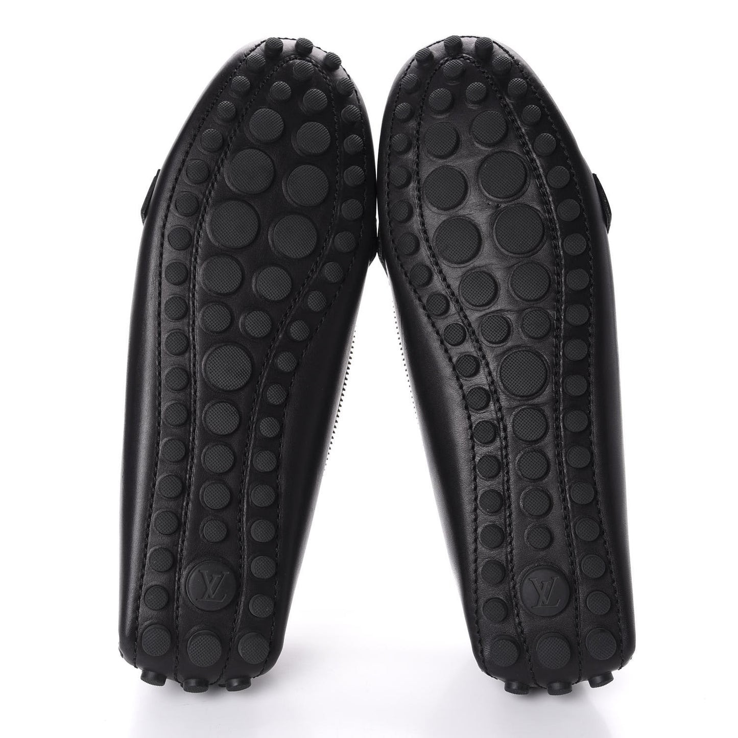 Calfskin Zipper Oxford Loafers 40 Black