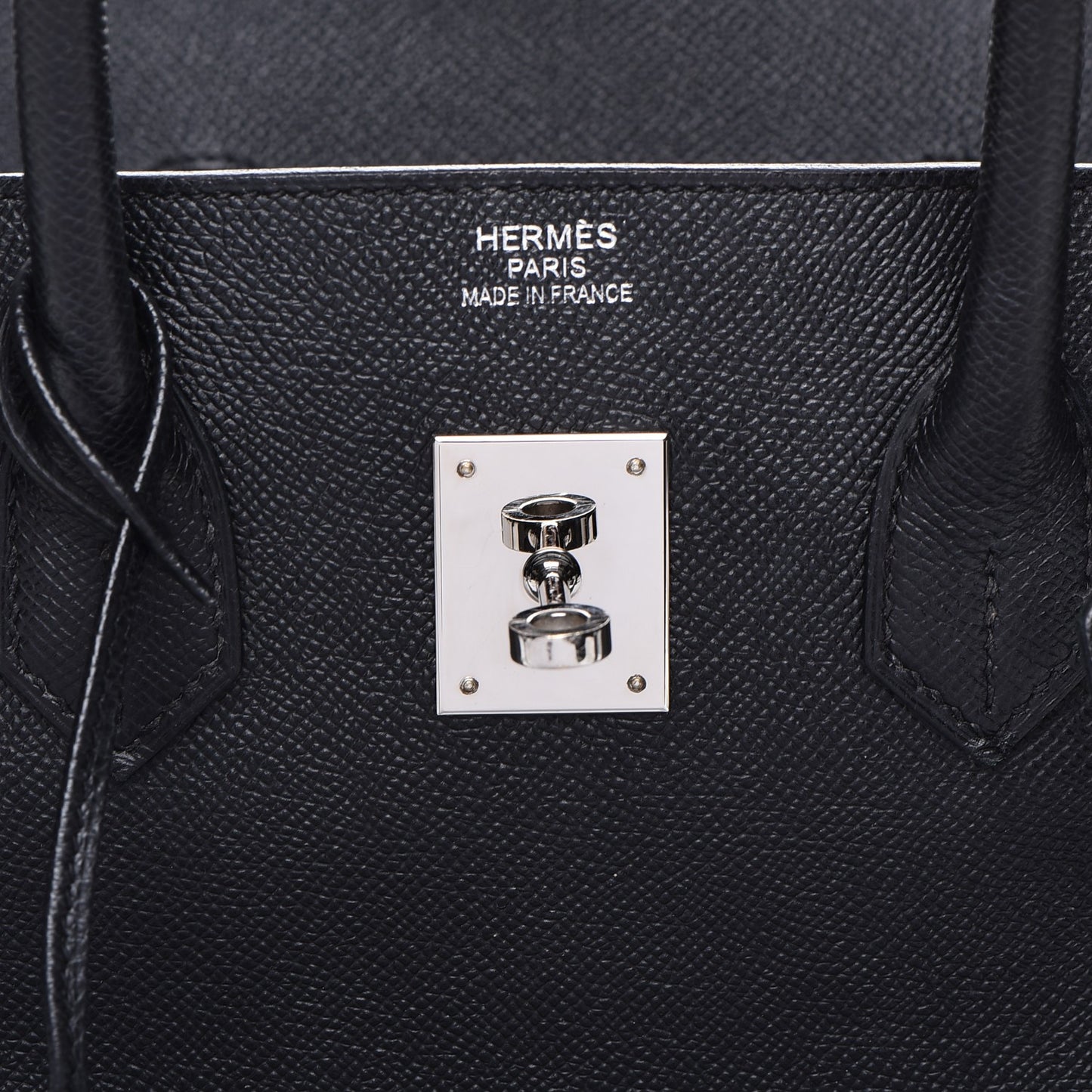 Epsom Birkin 35 Black