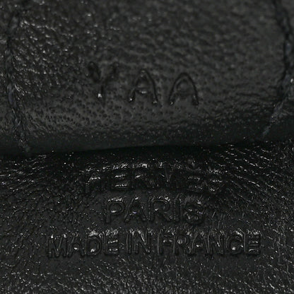 Hermes Milo Lambskin Grigri Rodeo Horse Bag Charm PM So Black 3 of 5