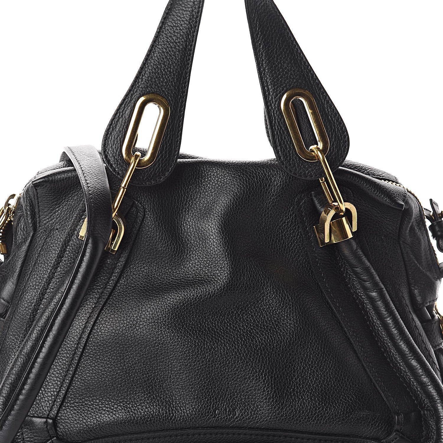 Chloe Calfskin Medium Paraty Black 7 of 9