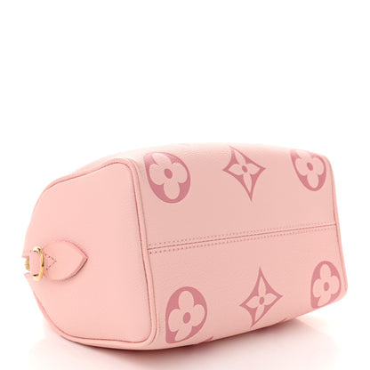 Louis Vuitton Empreinte Monogram Giant Speedy Bandouliere 20 Degrade Rose Pink 4 of 9