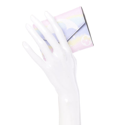 Louis Vuitton Monogram Escale Zoe Wallet Pastel 2 of 9