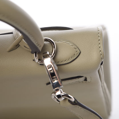 Hermes Swift Kelly Retourne 25 Sauge 30 of 41