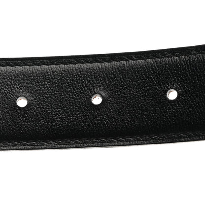 Hermes Box Togo 32mm H Belt 80 Black Gold 7 of 7