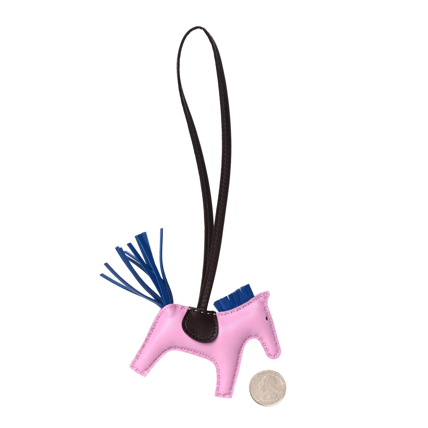 Milo Lambskin Grigri Rodeo Horse Bag Charm PM Mauve Sylvestre Bleu France Rouge Sellier