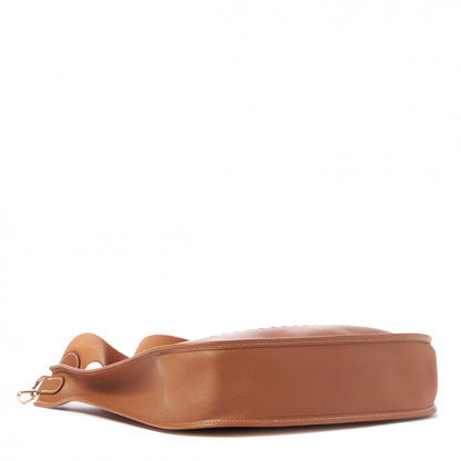 Hermes Courchevel Evelyne GM Gold 3 of 7