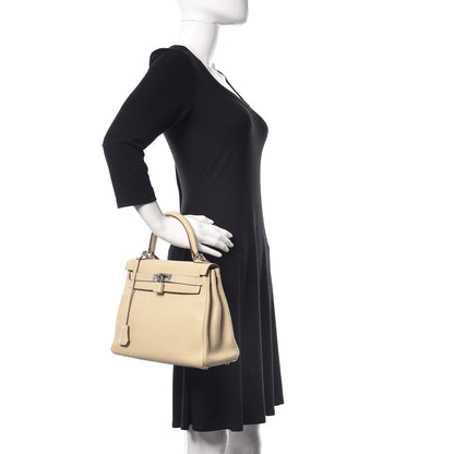 Hermes Taurillon Clemence Kelly Retourne 28 Parchemin 2 of 17