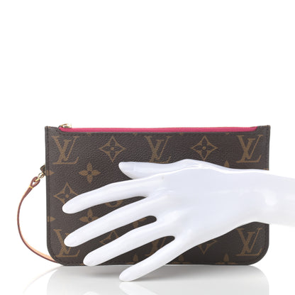 Louis Vuitton Monogram Neverfull PM Pochette Pivoine 2 of 7