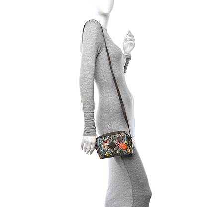 Gucci X DISNEY GG Supreme Monogram Donald Duck Interlocking G Shoulder Bag Beige Multicolor New Acero 2 of 10
