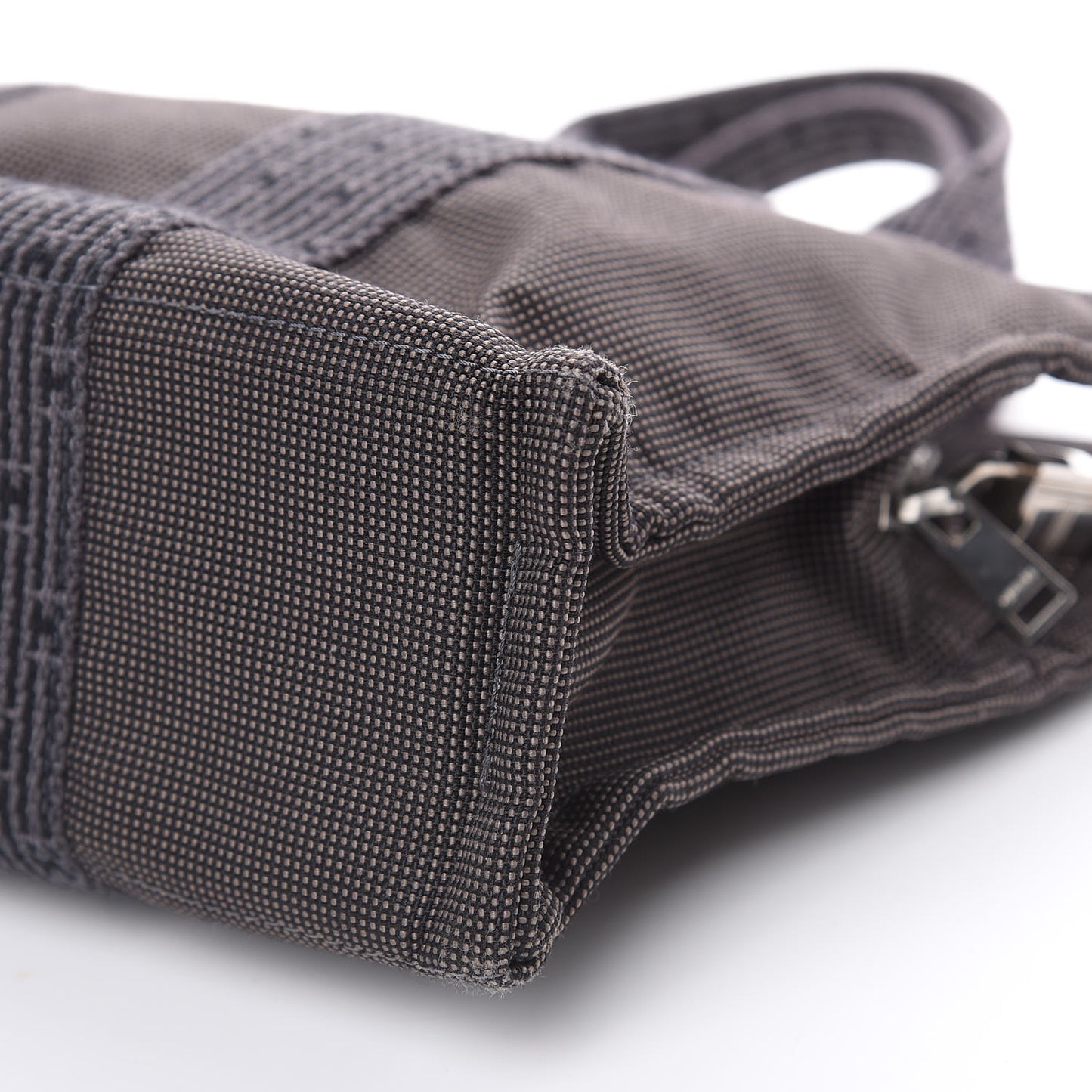 Canvas Herline PM Tote Grey