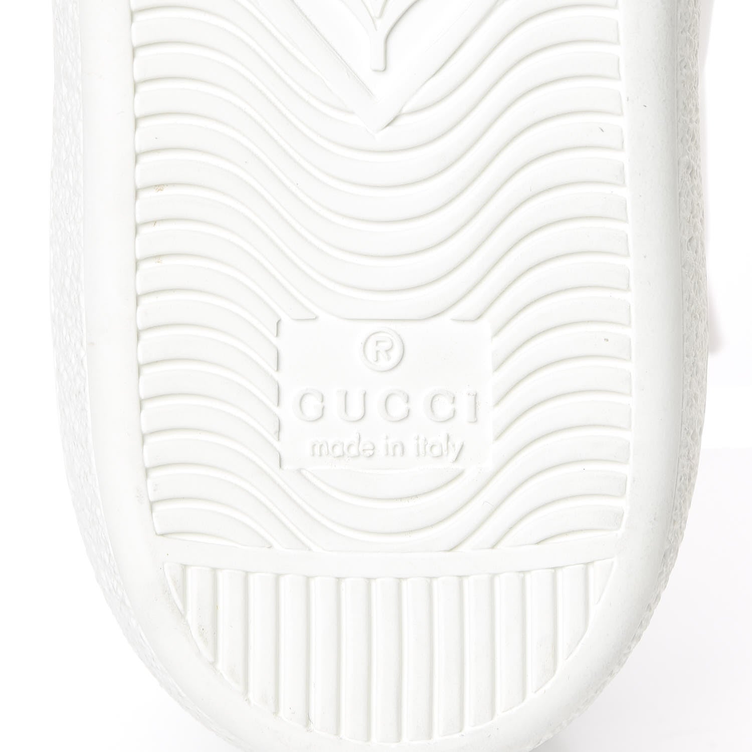 Gucci Calfskin Web Pearl Studded Womens Ace Sneakers 35.5 White 7 of 11