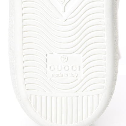 Gucci Calfskin Web Pearl Studded Womens Ace Sneakers 35.5 White 7 of 11