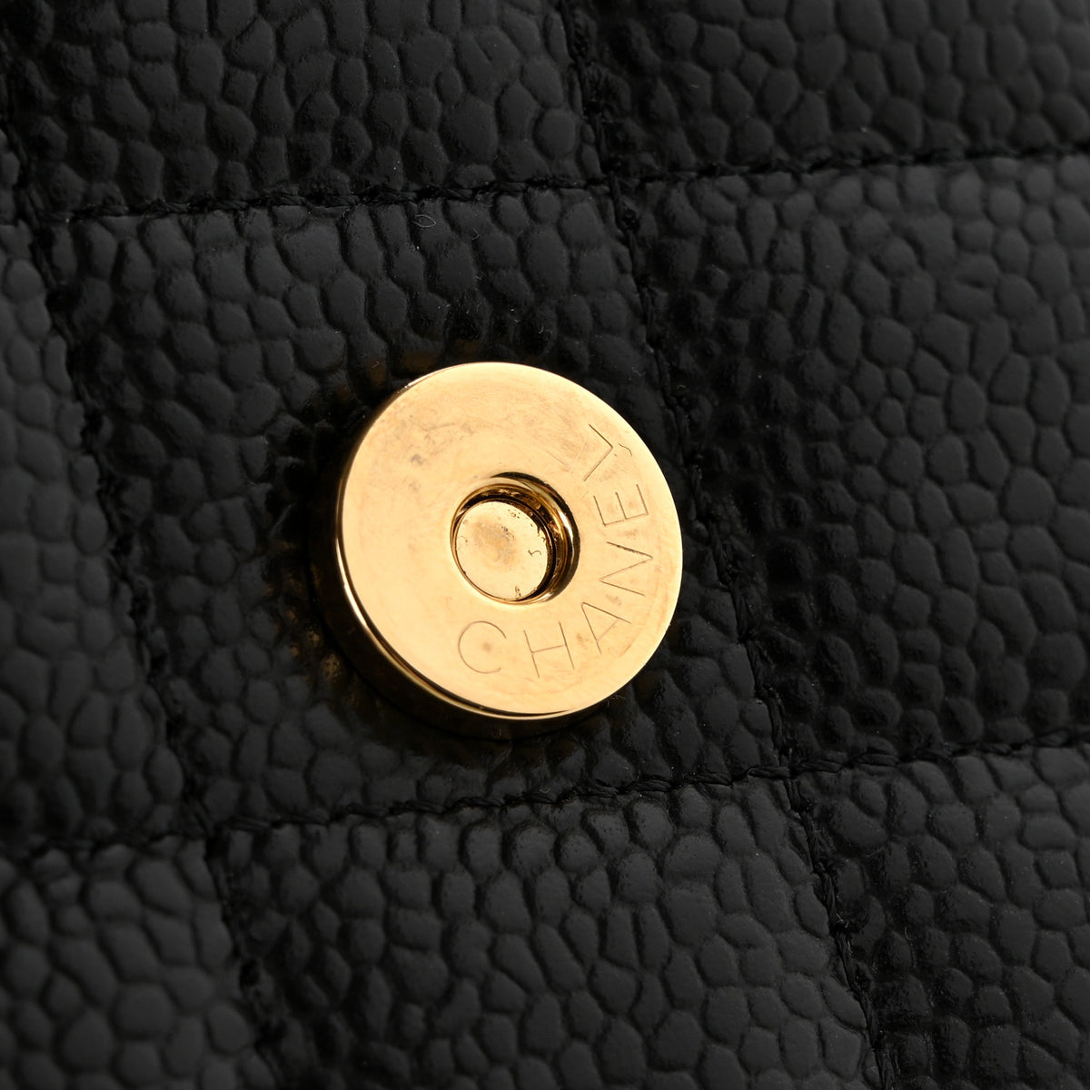 Chanel Caviar Quilted Wallet on Chain WOC Black 11 of 12