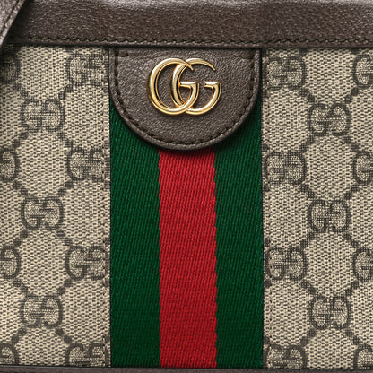 Gucci GG Supreme Monogram Mini Ophidia Top Handle Shoulder Bag Brown 8 of 10