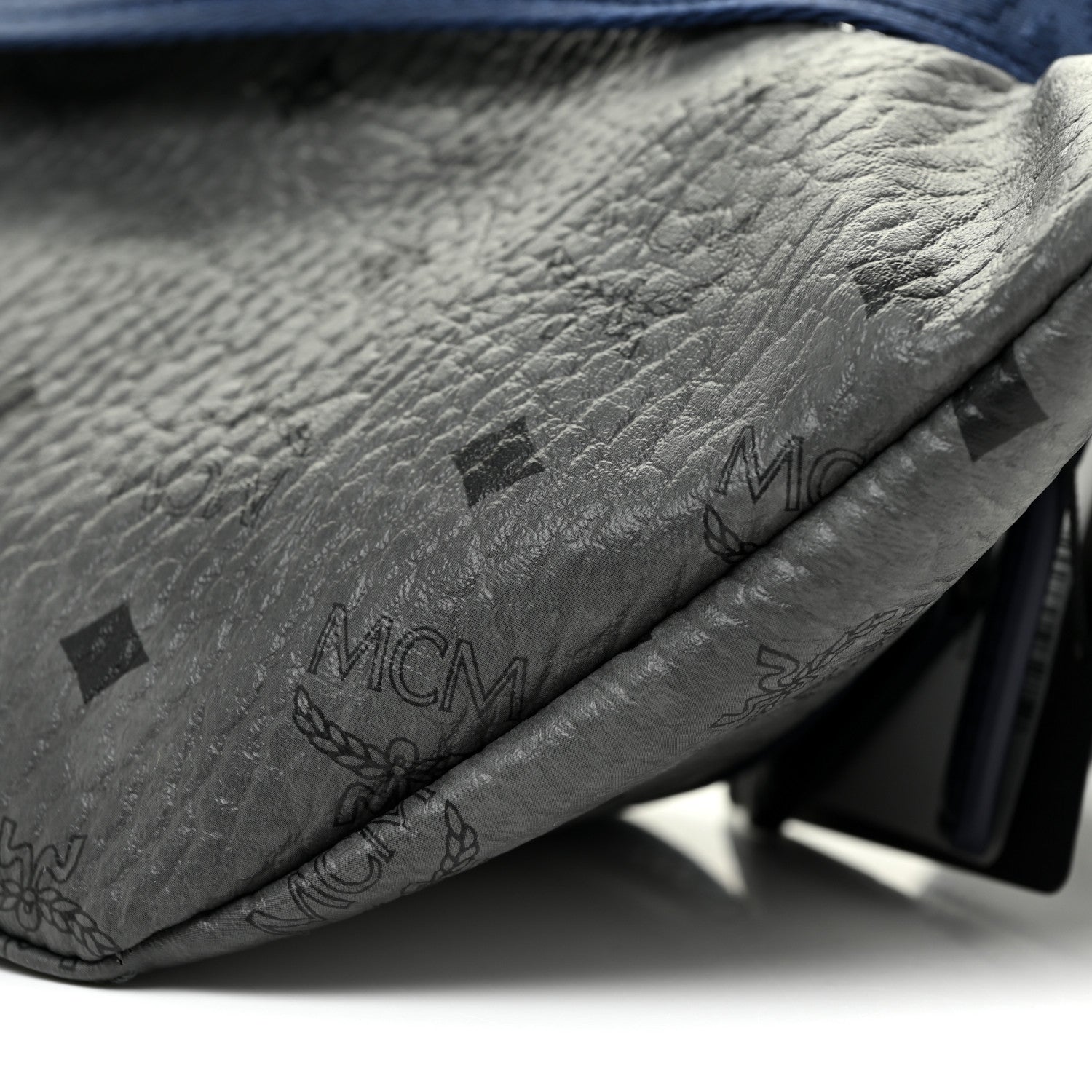 MCM Visetos Medium Belt Bag Phantom Grey 9 of 9