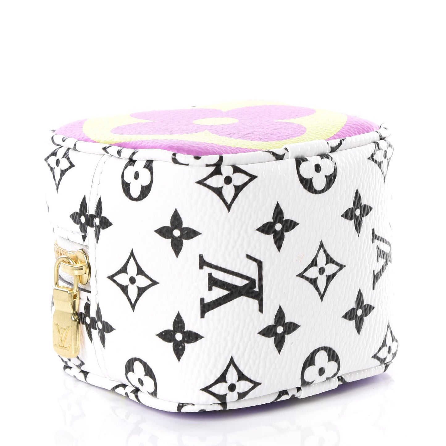 Monogram Giant Cube Coin Purse Pink