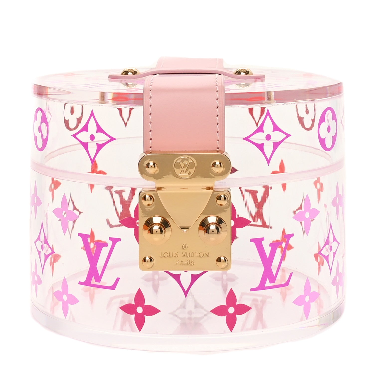 Louis Vuitton Transparent Plexiglass Box Scott Rose Ballerine 1 of 7