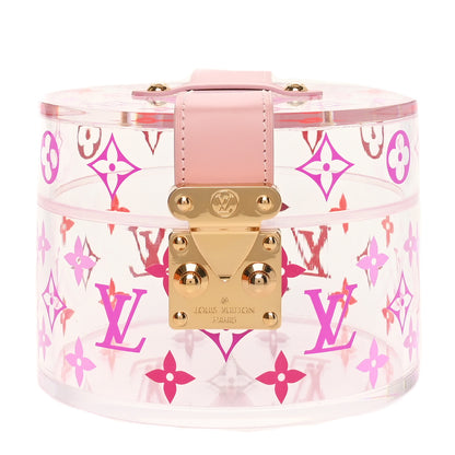 Louis Vuitton Transparent Plexiglass Box Scott Rose Ballerine 1 of 7