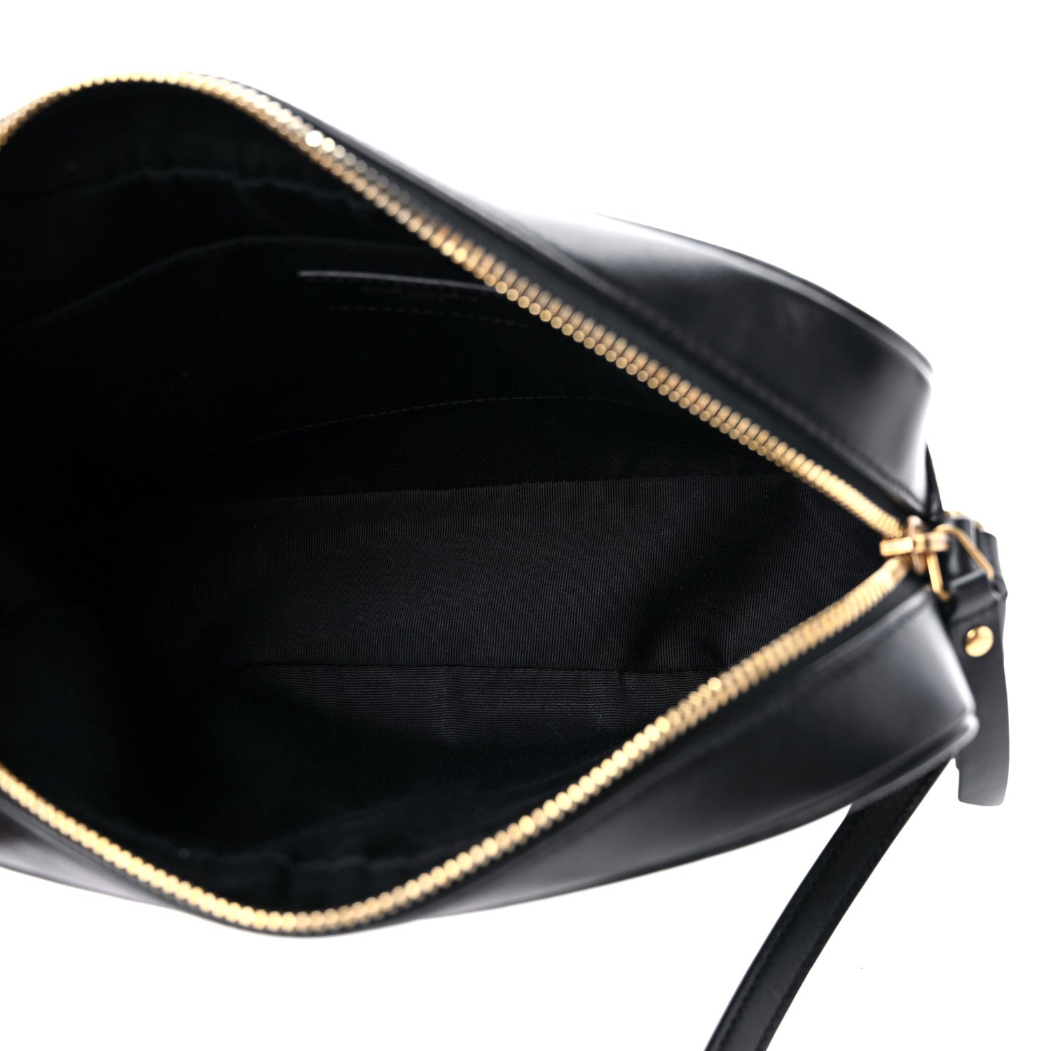 Saint Laurent Calfskin Matelasse Monogram Lou Camera Bag Black 5 of 12