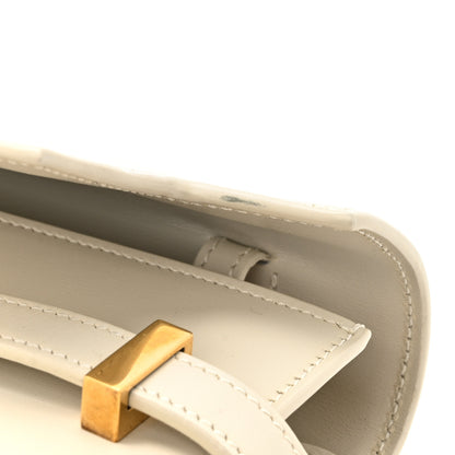 Saint Laurent Smooth Calfskin Manhattan Shoulder Bag Crema Soft 13 of 14