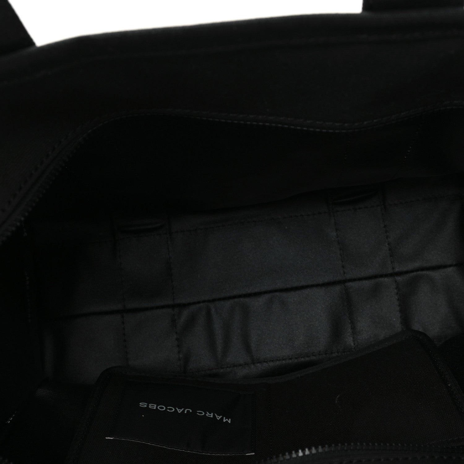 Marc Jacobs Cotton Canvas Large The Tote Bag Black 5 of 12