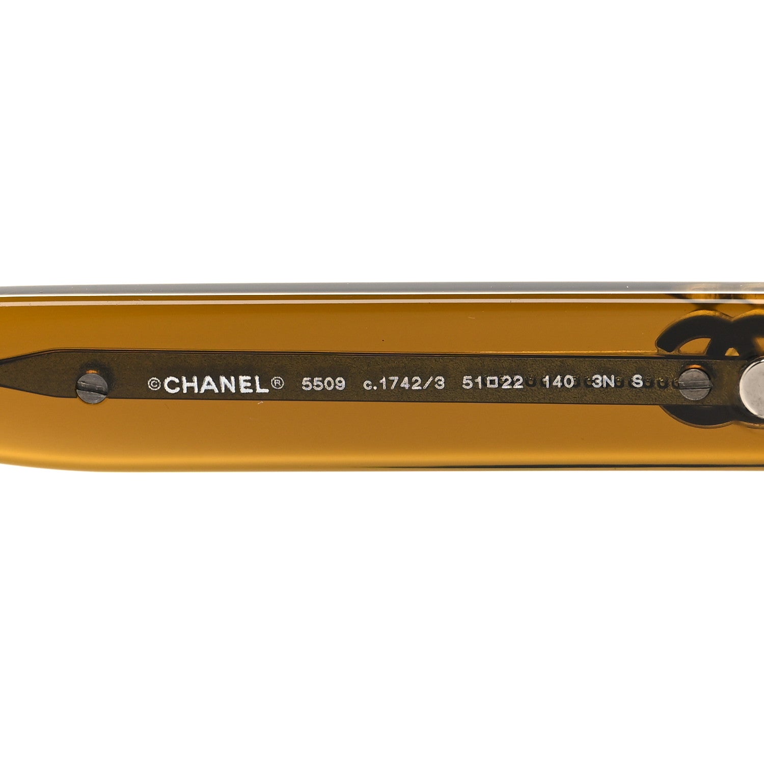 Chanel Acetate Square Sunglasses 5509-A Khaki 5 of 7