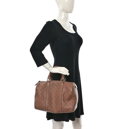Gucci Guccissima Medium Joy Boston Winter Rose 2 of 11