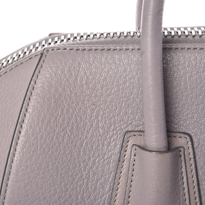 Givenchy Sugar Goatskin Medium Antigona Pearl Grey 29 of 49