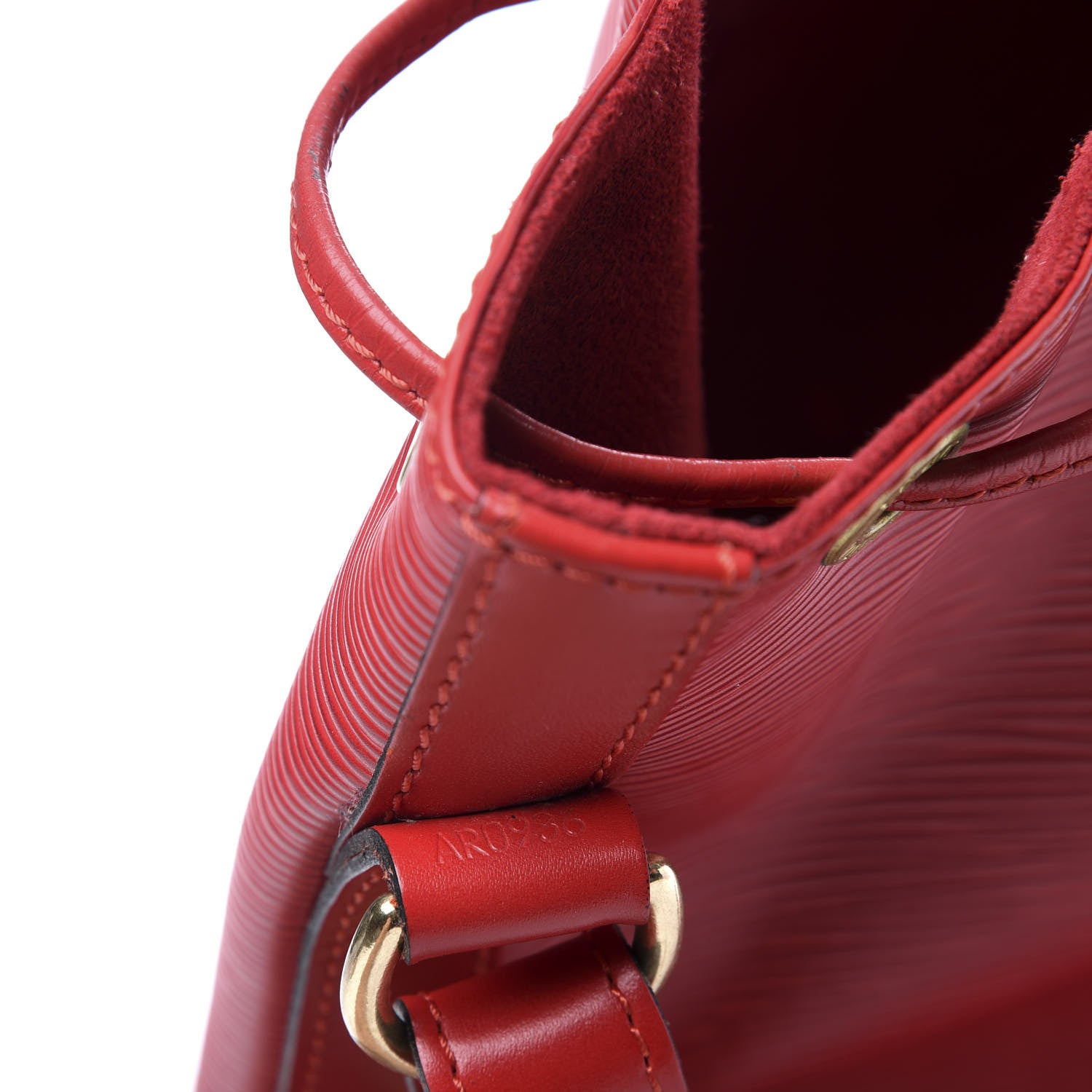 Louis Vuitton Epi Noe Castillan Red 7 of 13