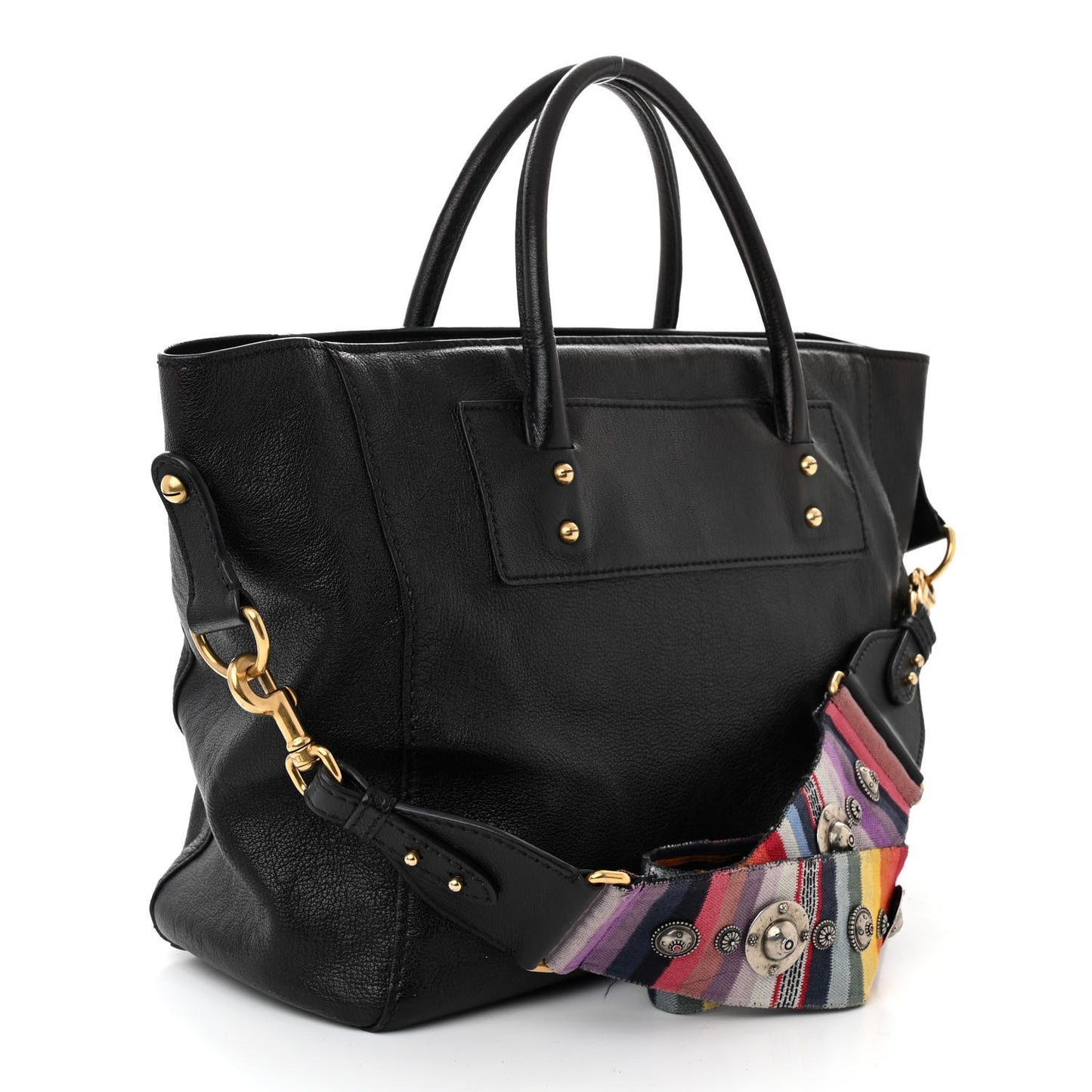Goatskin DIORANGELES Tote Black