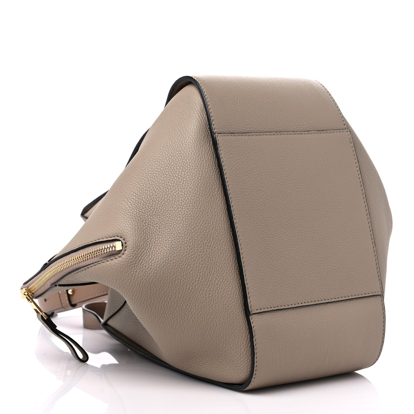 Calfskin Small Hammock Shoulder Bag Sand Mink