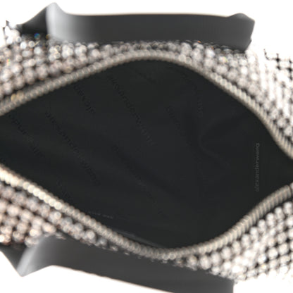 Alexander Wang Mesh Crystal Cruiser Mini Duffle White 5 of 6