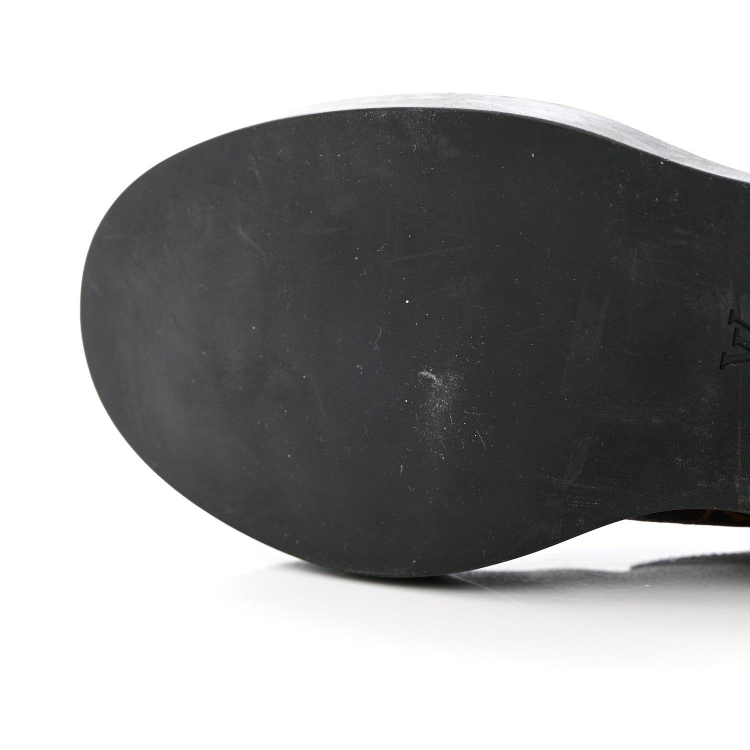 Louis Vuitton Monogram Calfskin Wonderland Flat Ranger Boots 35.5 Black 13 of 15