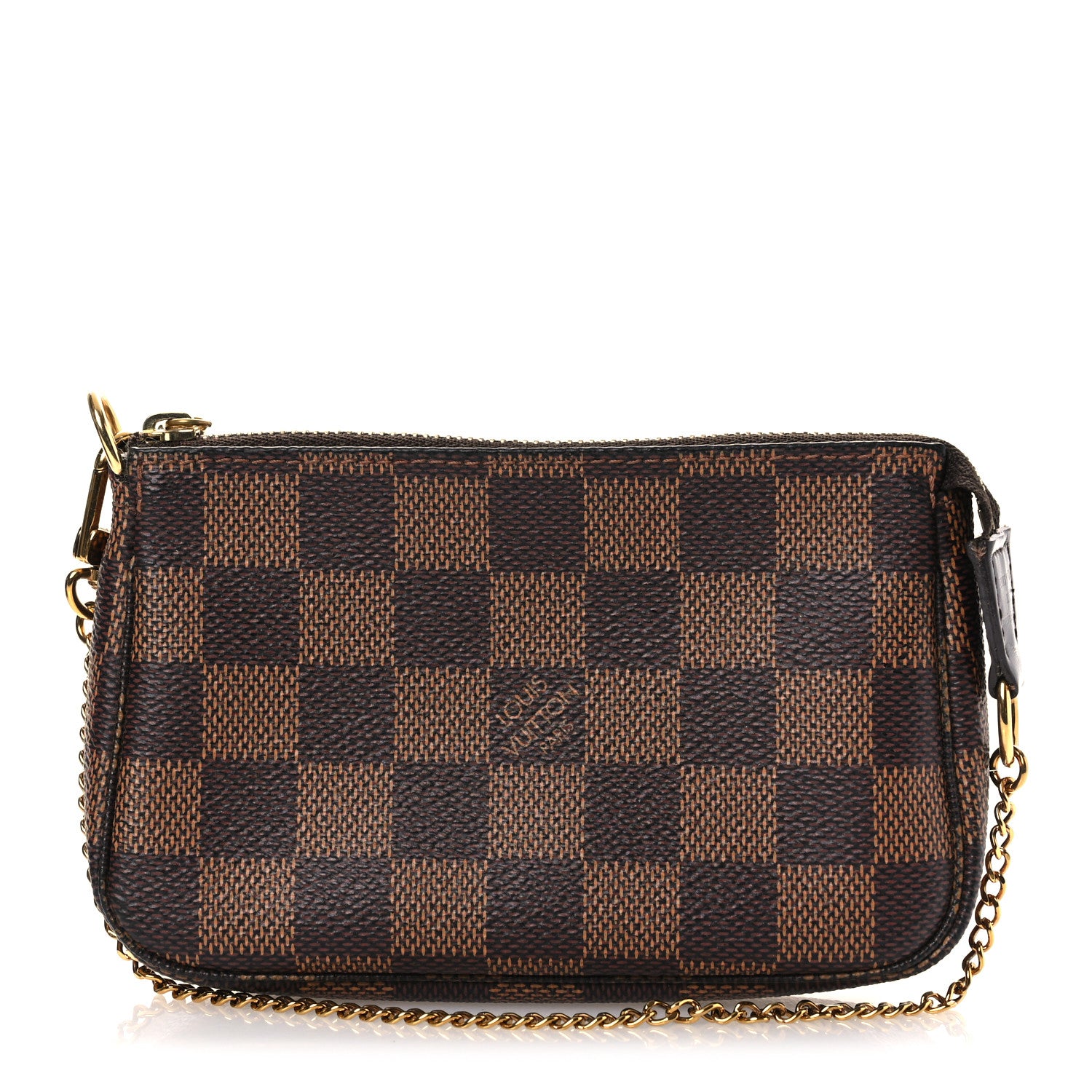 Louis Vuitton Damier Ebene Mini Pochette Accessories 1 of 12