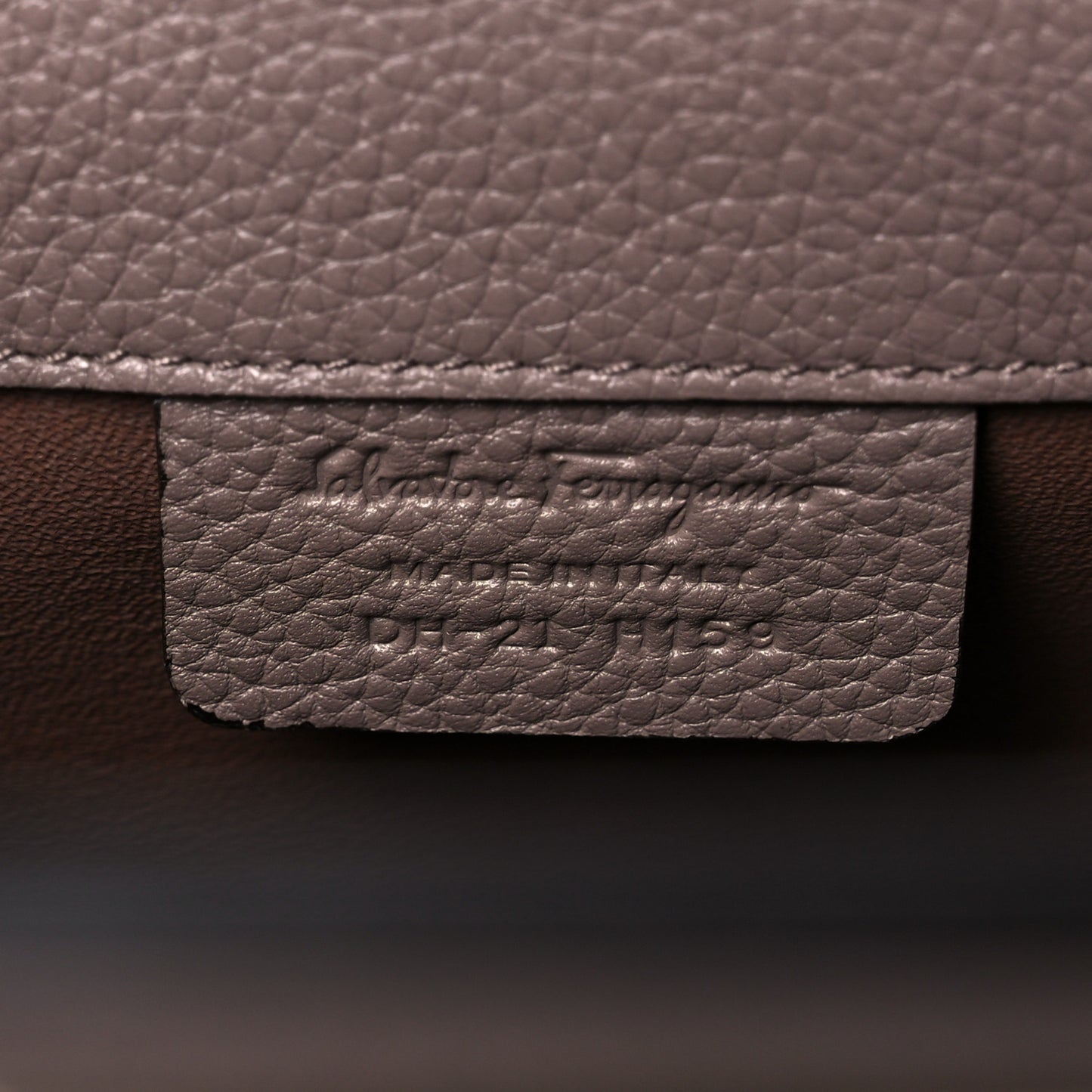 Calfskin Studio Bag Caraway Seed