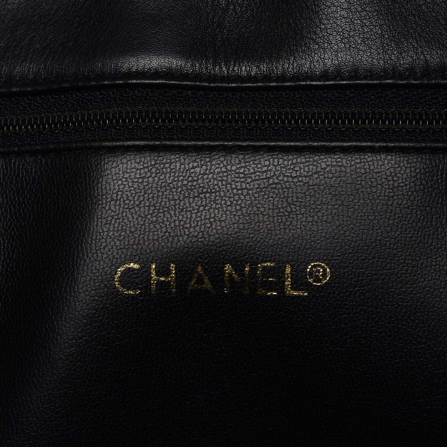 Lambskin Quilted Tote Black