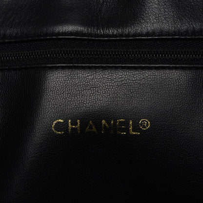 Chanel Lambskin Quilted Tote Black 6 of 8