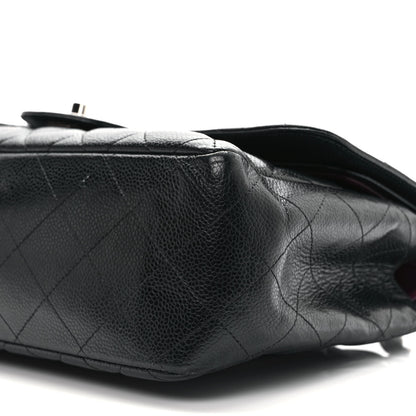 Chanel Caviar Quilted Jumbo Double Flap Black 10 of 15