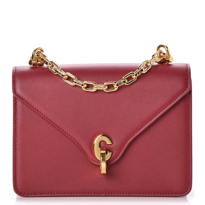 Christian Dior Smooth Calfskin Mini C'est Flap Bag Red 1 of 10