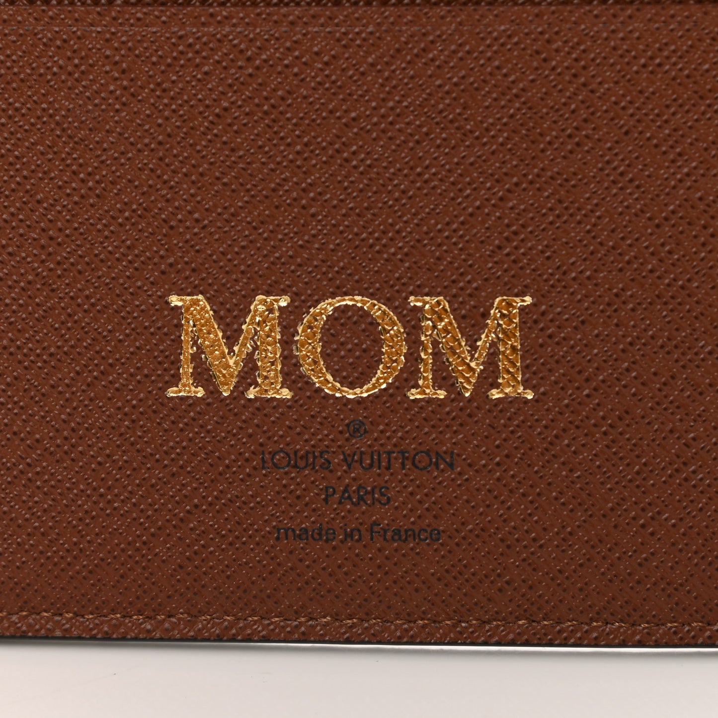 Monogram Desk Agenda Cover