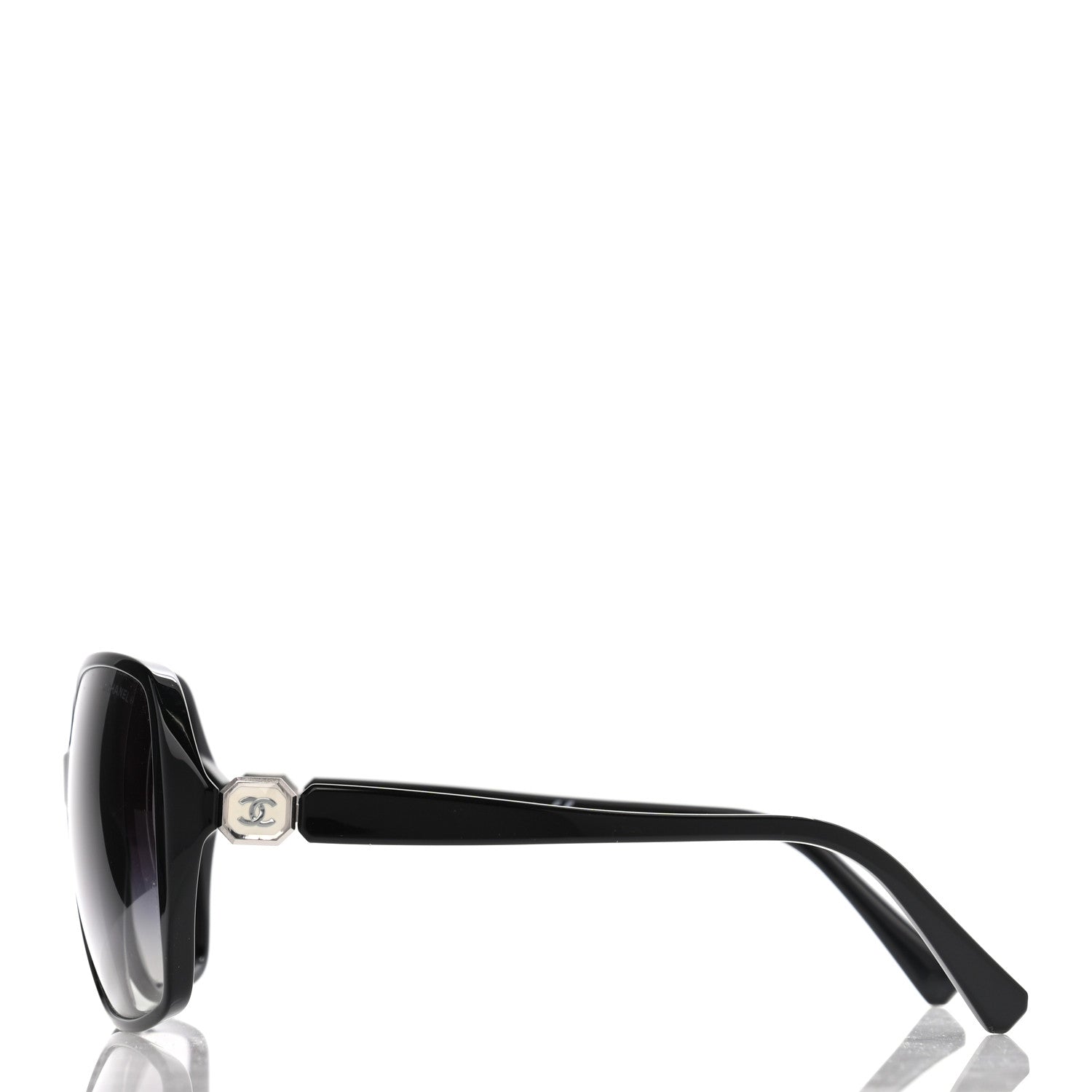 Chanel CC Sunglasses 5284 Black 3 of 8