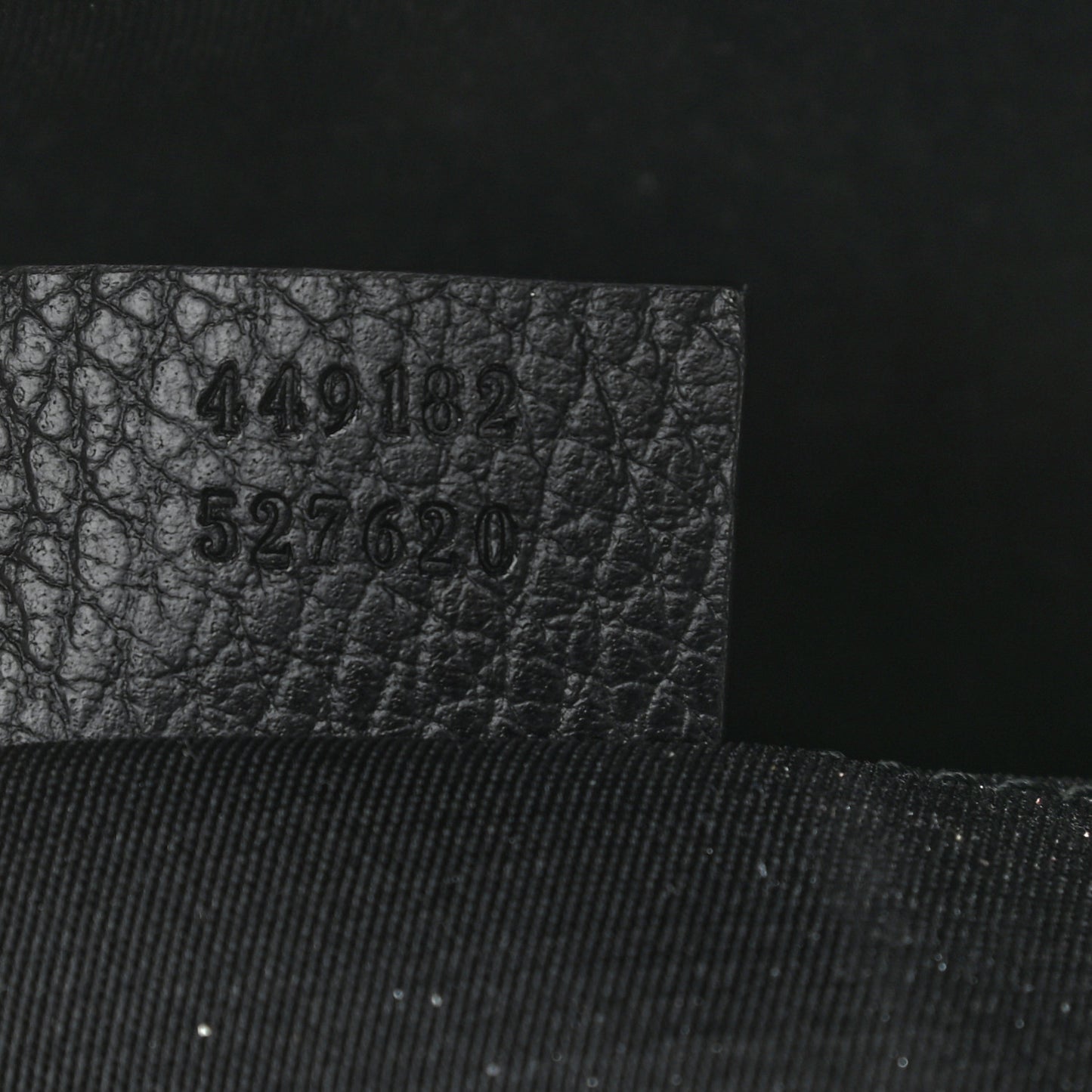 Nylon Monogram Fanny Pack Belt Bag Black