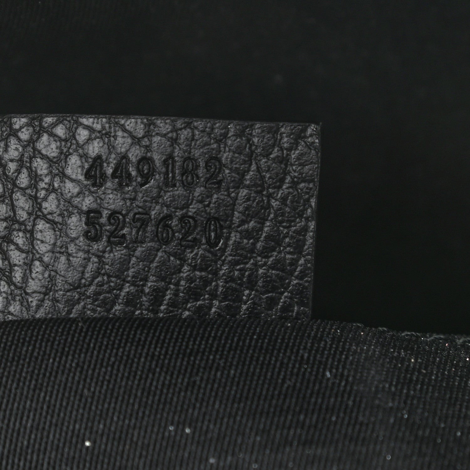 Gucci Nylon Monogram Fanny Pack Belt Bag Black 7 of 10