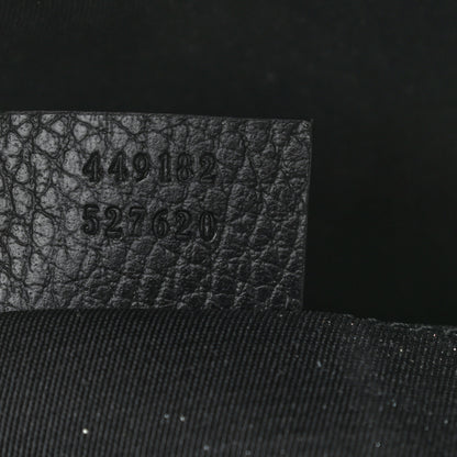 Gucci Nylon Monogram Fanny Pack Belt Bag Black 7 of 10