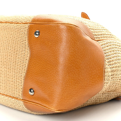 Prada Paglia Cinghiale Frame Bag Naturale Cuoio 8 of 10